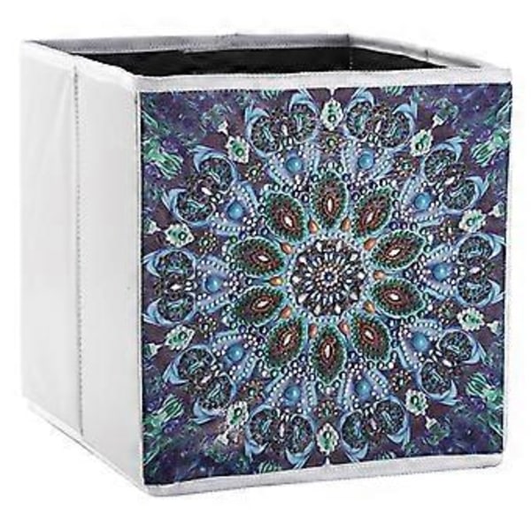 5D DIY diamantmaleri Oppbevaringsboks Reisekrystallbeholder Etui Organiserere Diamantbroderi Håndverk Julebryllupsfest Bursdagsgaver(E) E