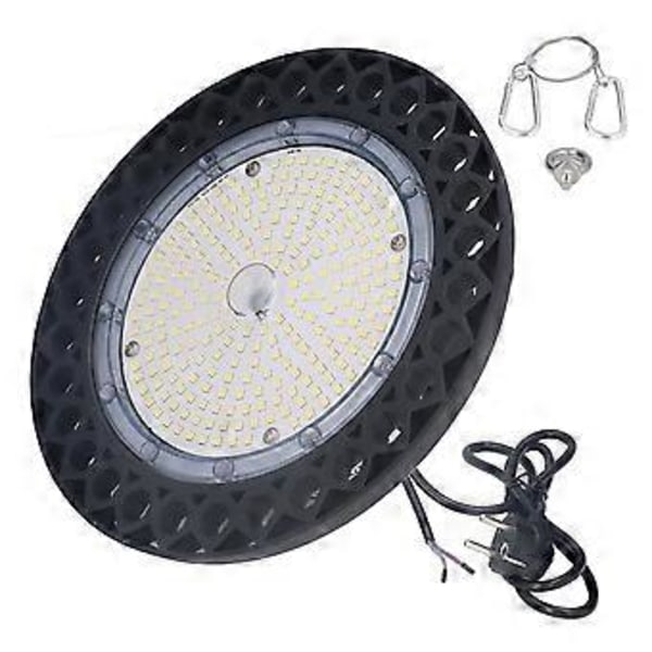 LED Hallampe 240 stk. LED 100W 5000K IP65 Vandtæt Skridsikker Aluminiumskappe LED Garagelys 100 til 277V EU-stik