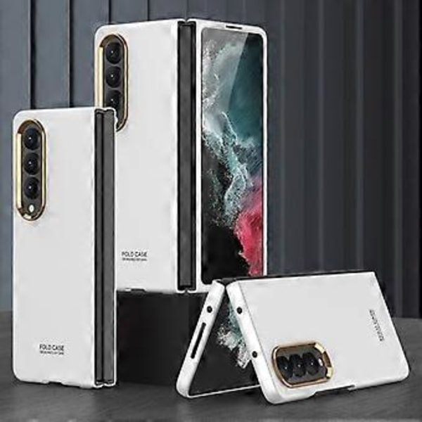 GKK Ultratunt Telefonfodral För Samsung Galaxy Z Fold4 White