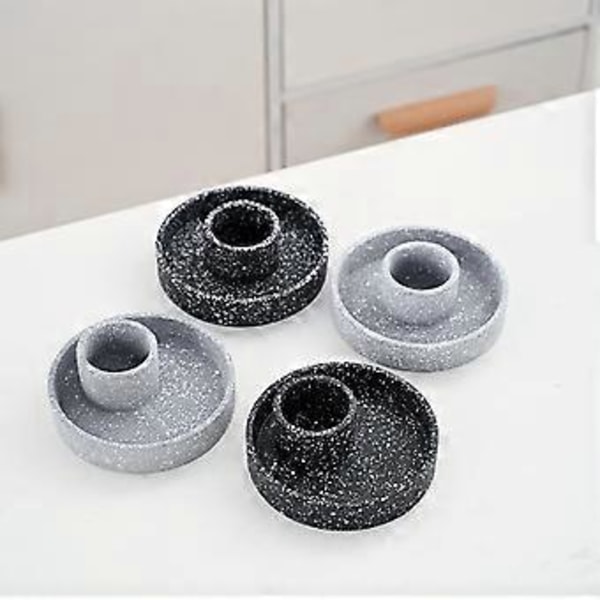 Røgelsespindeholder Røgelsespindebakke Skål Bundle Smudge Skål Røgelsespindebakker til Velstand og Held Ornament Sort Black
