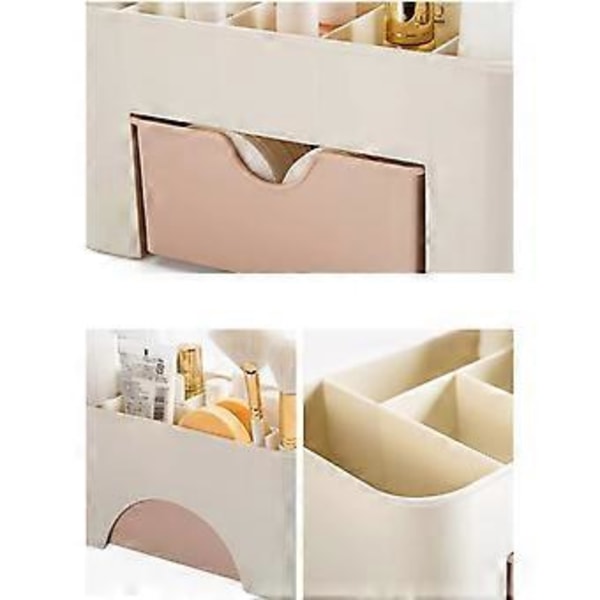 Kosmetik Makeup Bord Opbevaringsskuffe Holdere Boks Spar plads Opbevaringsboks rum