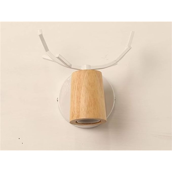 E27 Vegglampe Vegglampe Barnas Dekorative Jul Kreative Gevir Hjorteform Lysarmatur lampe For Soverom, Stue, Gang, Trapper.