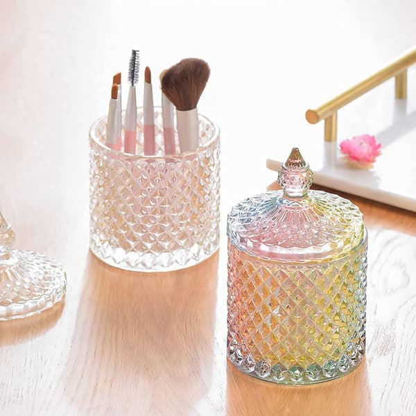 Stora Hartsformar i Resin med Lock, 3D Burk Silikonform, Smyckesaskar