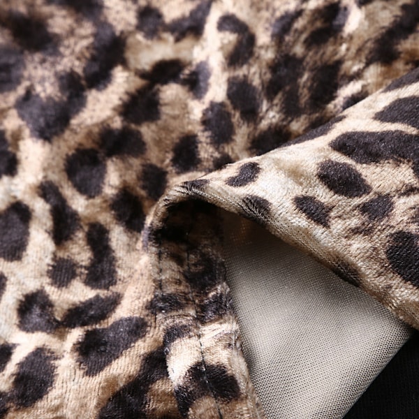 Kvinners langærmet rutete fargeblokk ammesweatshirt hettegenser X