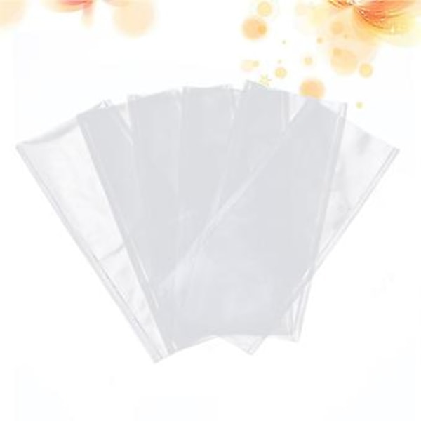 100st Pva Vattenlöslig Påse Karpfiske Påse Mesh Påse För Fast Bete 6x12cm