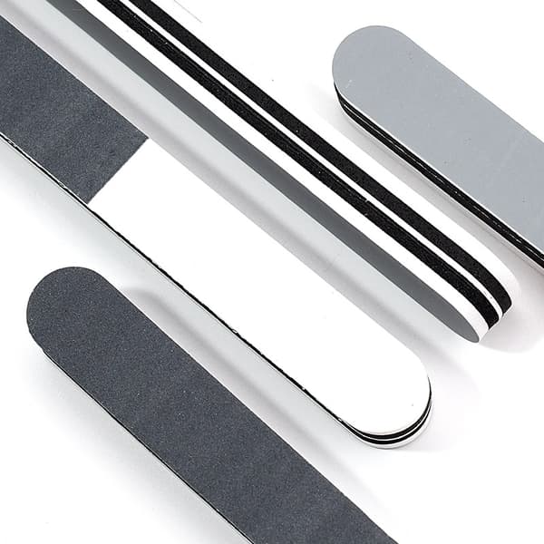 5-pack Professionella Nagelfilar, Dubbelsidig Nagelfil, Naturlig