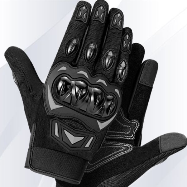 Men's Motorcycle Gloves Breathable Full-Finger Touch Screen for