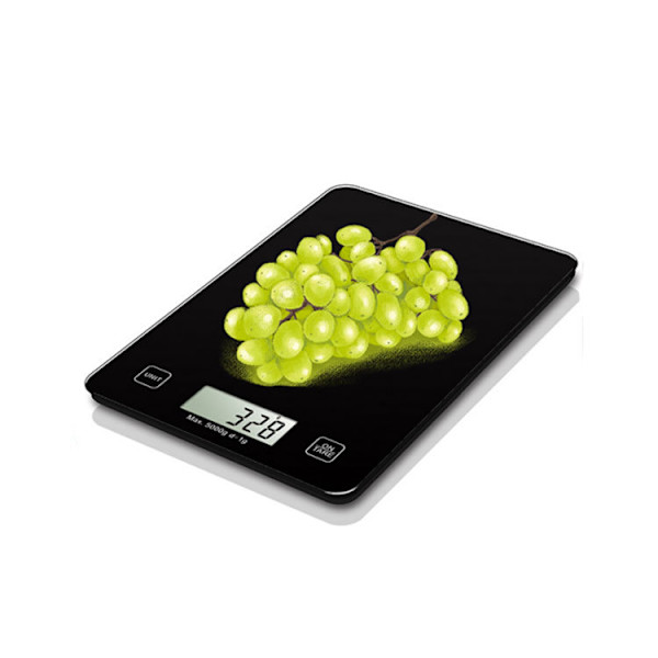 Kökssvåg, tarafunktion, vätskeomvandling, ultratunn, 5 kg