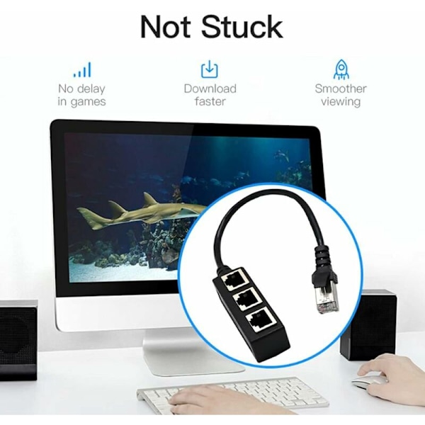 RJ45 Ethernet-jakokaapeli, Ethernet Lan -verkkolaajennuskaapeli
