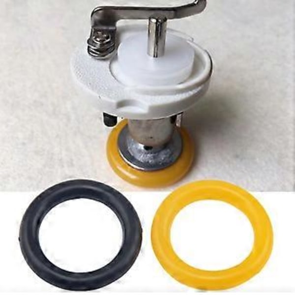 10 stk. Spolevikler Gummidekk Ytre Diameter 4cm/1.57in Friksjonshjul Dekkringer Spoleviklerringer Gul Yellow
