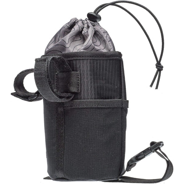 Unisex voksen tote taske, sort, one size