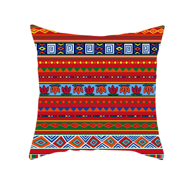 Sæt med 4#C dekorative pudebetræk 45x45 dekorative pudebetræk