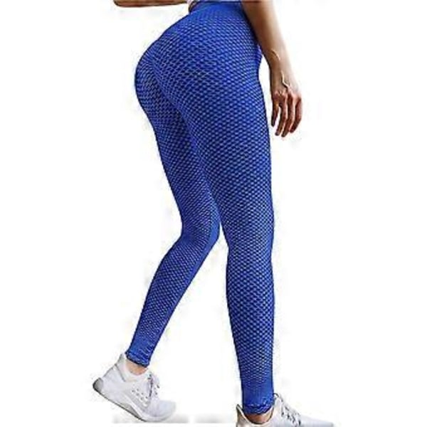 Naisten Bubble Hip Butt Lifting Anti Cellulite Leggingsit Korkeavyötäröiset Treeni Vatsan Kontrollointi Joogahousut (style706)
