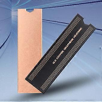 M.2 Køleplade SSD Kobberkøler Solid State Disk Radiator Kølende Kobberplade Radiator til Køling af Laptop