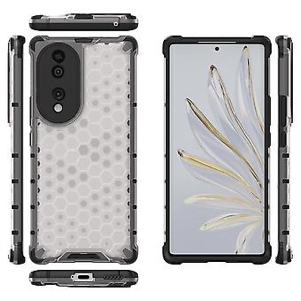 Honeycomb Mobilskal för Honor 70 5G White
