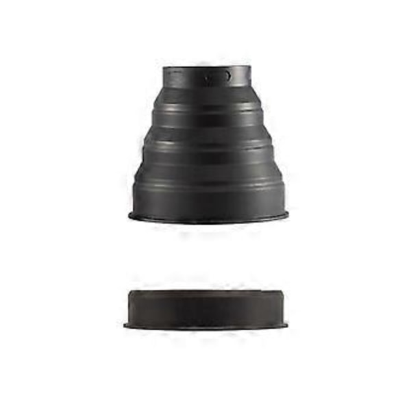 Vikbart silikonlinsskydd för 53-72mm/72-112mm kameralins eliminerar reflektion för perfekt bild, linsskydd M