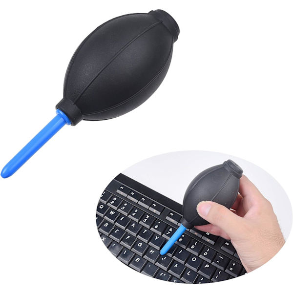 Rengøringssæt til tastatur - 1x Minibørste, 1x Rengøringsbørste, 1x Tastatur