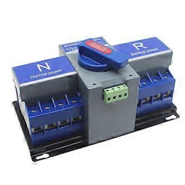 Automatisk omkopplare 63A 4P Automatisk dubbel ström omkopplare med elektromekanisk låsning