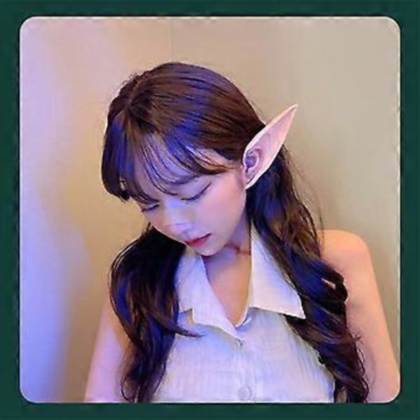 Alveører Cosplay Tilbehør Alveøre Nisse Utkledningskostyme Myke Spisse Goblinører