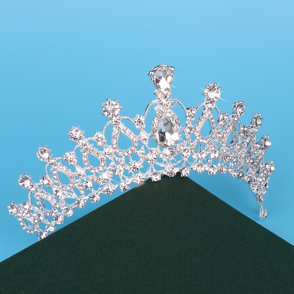 BRUDE Tiaraer og Kroner til Kvinder Rhinestone Dronning Krone Prinsesser