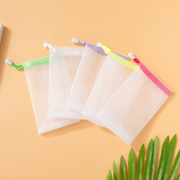 10-pack, skummande nät skummande nät ansiktsrengöring skummare h
