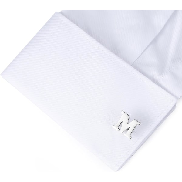 Manschettknappskjorta för män Handledskrage i rostfritt stål Bröllopspresent