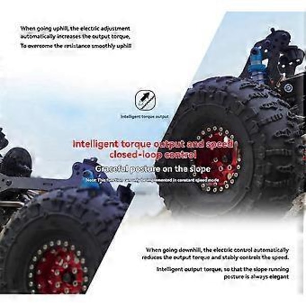 Hobbywing Quicrun Fusion SE 40A ESC med Motor til 1/10 & 1/8 RC Crawler Bil - Højtydende Combo