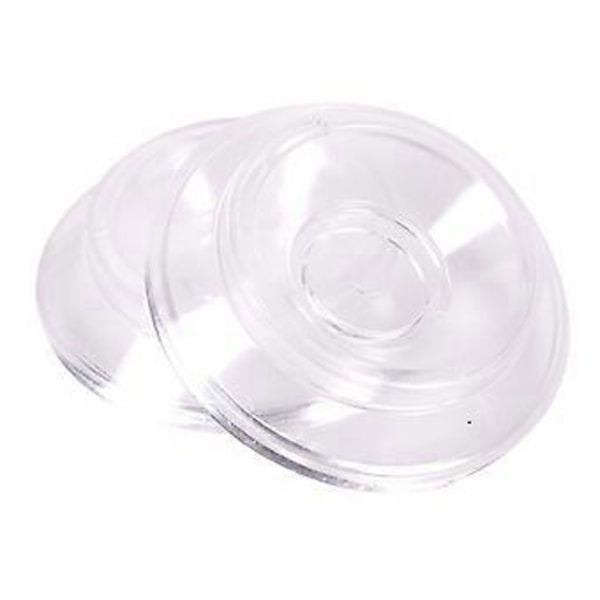 4x Klaverhjulskåle til Stående Klaver Filtbund Skridsikre Klaverhjul Underskåle til Klaver Bundhjul Beskyttere Transparent farve Transparent color