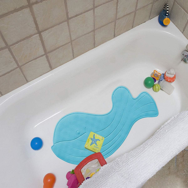 Antislip gummibadmatta 35 * 75cm, med sugkoppar, antibacte