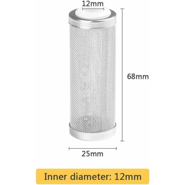 Filterbeskyttelsesnett, Rustfritt Stål Filterinntakshette