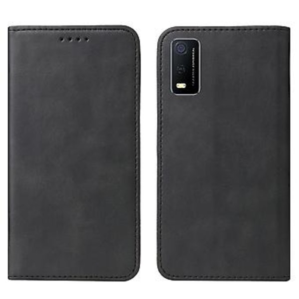 Læderetui til vivo Y3s 2021 Black