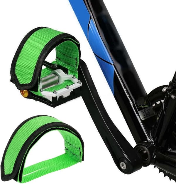 1 Par Cykelpedalstropper Pedal Tåclips Stropper Tape til Fast G