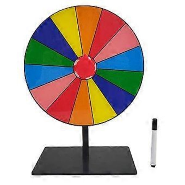 Lyckohjul Roulette Raderbart Återanvändbart Lyckohjul Bordsmodell Pris Hjul Lätt Montering Roulette Hjul 14 squares