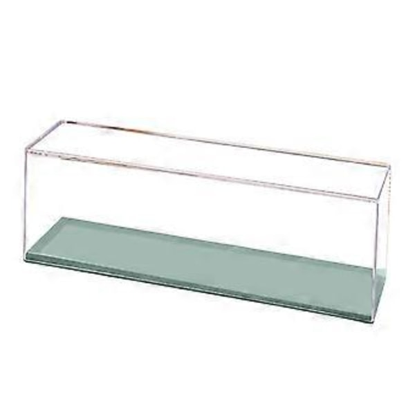 Minifiguurien Vitriini Läpinäkyvä PET-muovinen Esittelykotelo Rakennuspalikka Toimintahahmoleluille Green