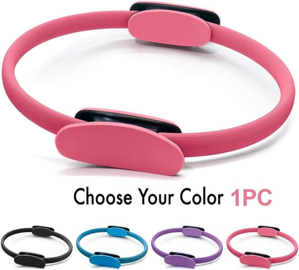 Pink Pilates Ring Pilates Træningsmodstandsring Kvinder Kinetic
