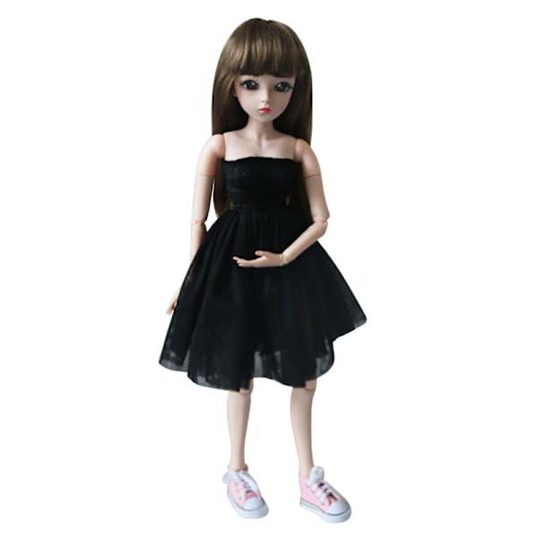 60cm Barbie-nukkemekko Mekko Vaatteet Tarvikkeet 3kpl Lisävaruste C