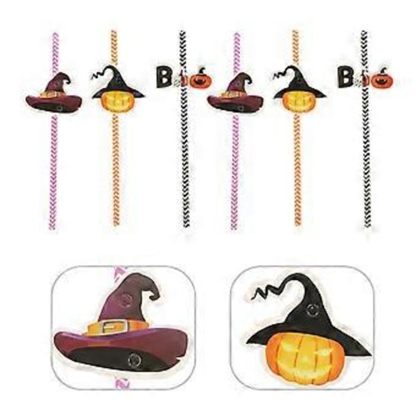 72 kpl Halloween-pillit Halloween-juhlien juomapillit Paperipillit