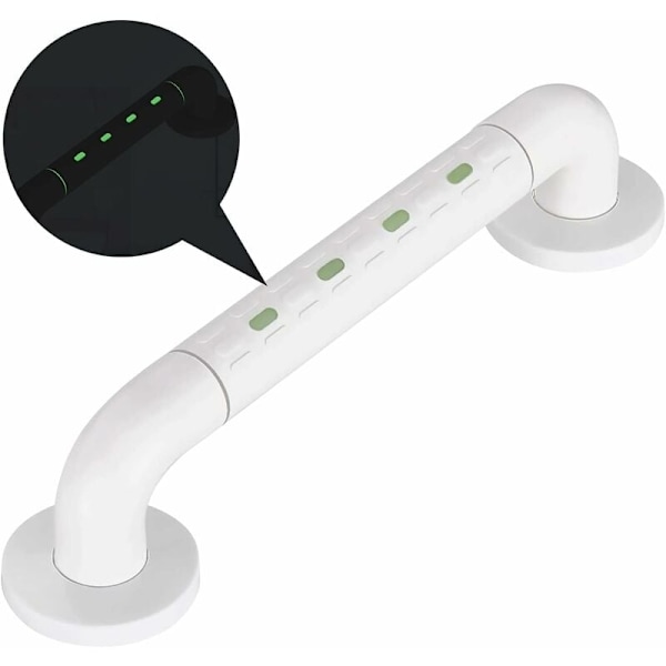 Fluorescerende Toilet Støttegreb i Rustfrit Stål, 38CM Skridsikker Badekar