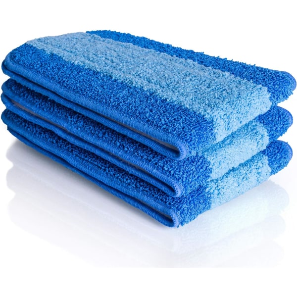 4-pak Mikrofiber Rengjøringsputer Kompatibel med Bona Mop - Mikro