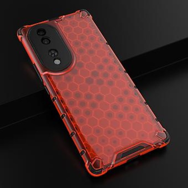 Honeycomb Mobilskal för Honor 70 5G Red