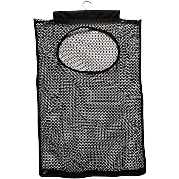 Hanging Laundry Hamper Foldable Hanging Storage Basket Mesh Breat