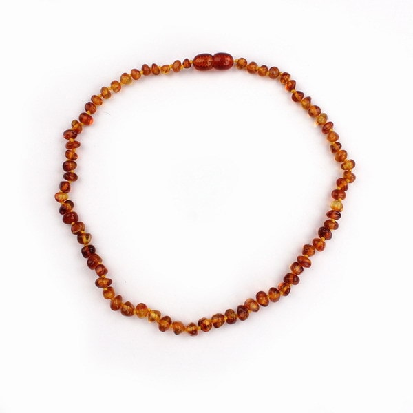 Ravhalsband (unisex) -- Baltiskt rav halsband
