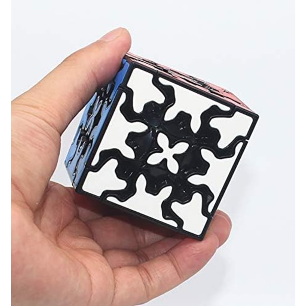 3x3x3 Rubiks kube med 3D girstruktur, innebygd flisdesign Tetrahedral Speed Puzzle Cube for Brain Development Puzzle Game