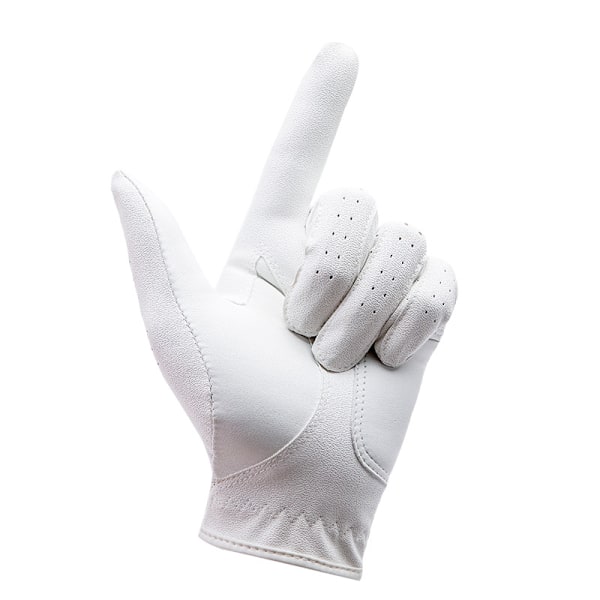 1-osainen lampaannahkainen golfhanska miehille, FJ golfhanska, mukava ja hengittävä, sininen, oikea 27
