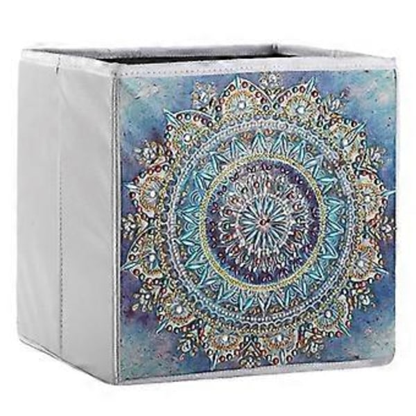 5D DIY diamantmaleri Oppbevaringsboks Reisekrystallbeholder Etui Organiserere Diamantbroderi Håndverk Julebryllupsfest Bursdagsgaver(H) H