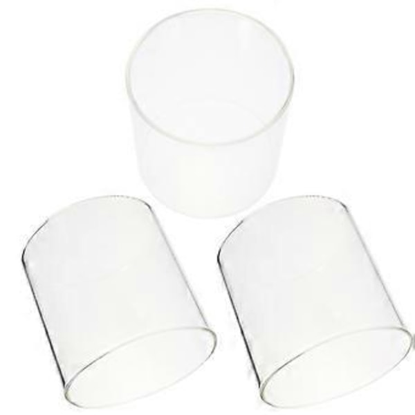 3 st Klar Hydroponisk Glasvas Skrivbord Transparent Glasvas Klar Cylinder Glas Akvarium