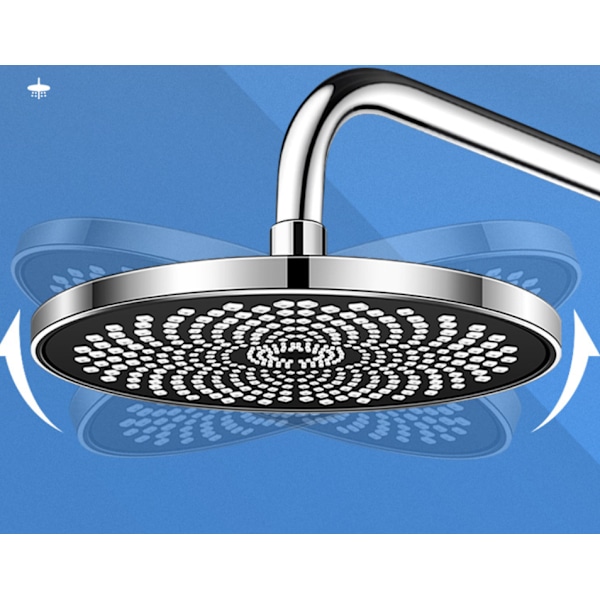 Premium kvalitet 228mm bruseshower. Massagebruser til spa, NIOR