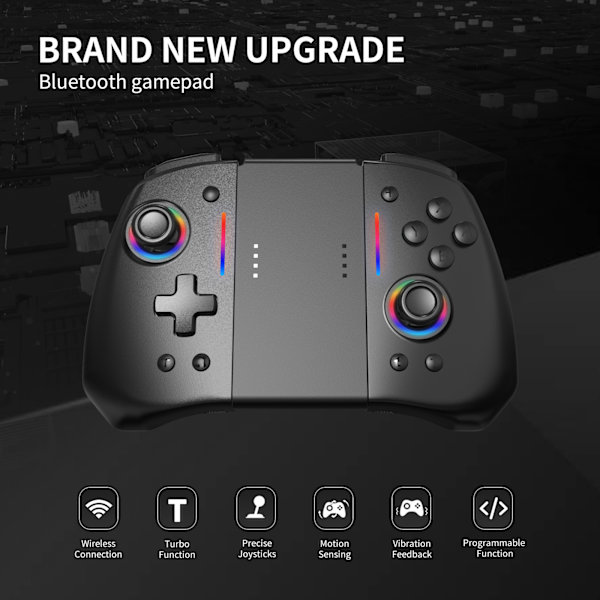 Pad-kontroll för Switch/Switch OLED, Trådlös Ersättning Swit