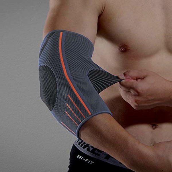 Grå Orange(M) Tendinitis Albue Støtte, Arm og Albue Kompression