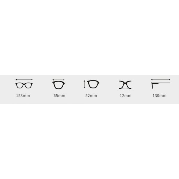 Tea Frame Tea Slice - Ultra lette polariserede solbriller UV400 Pro